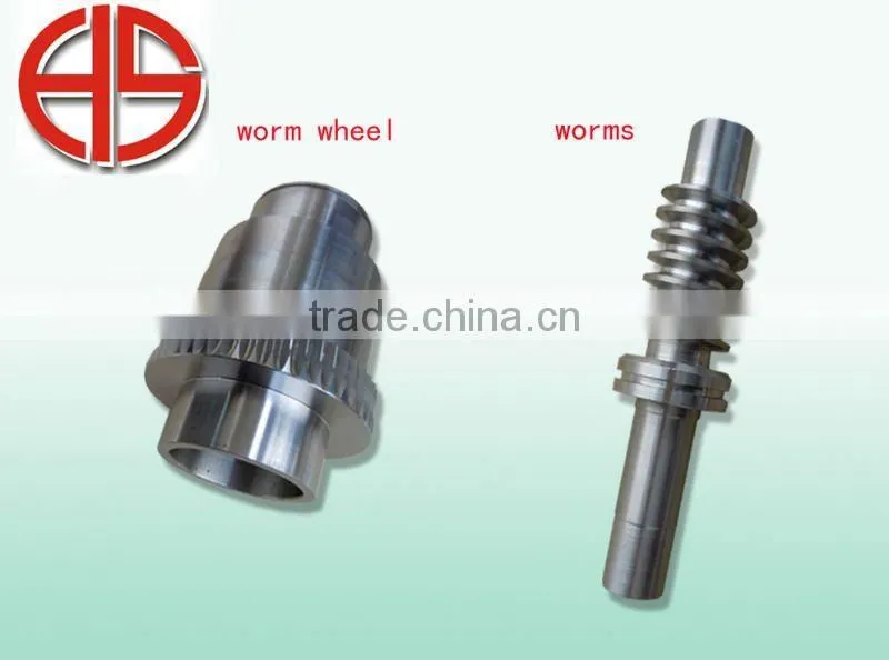 China Manufacturer worm and worm gear for door controller in oil machine