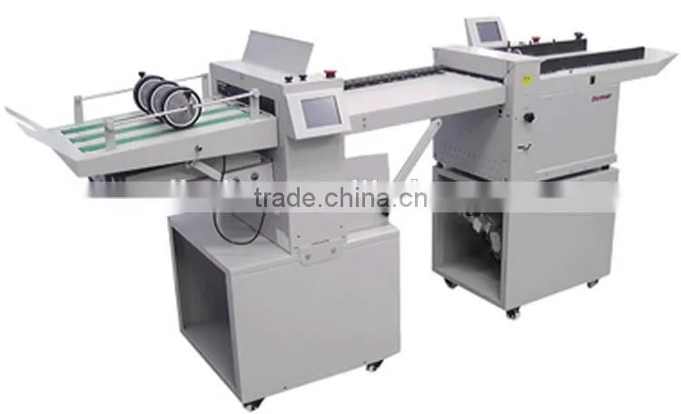 Automatic Digital Paper Creasing and Folding Machine For Sale