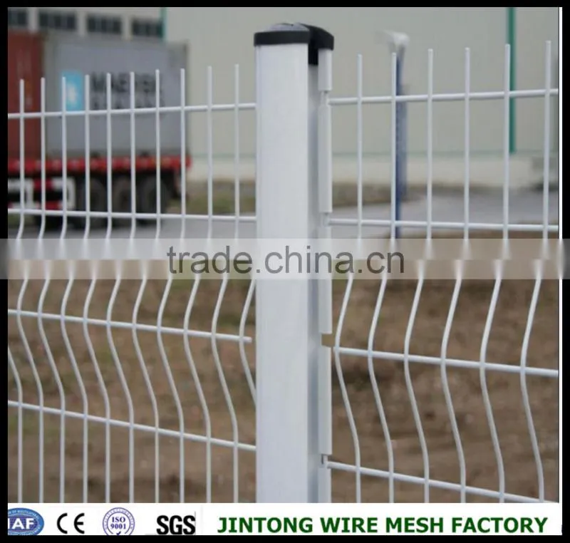 metal fence posts/garden landscaping fence/3d fence panel