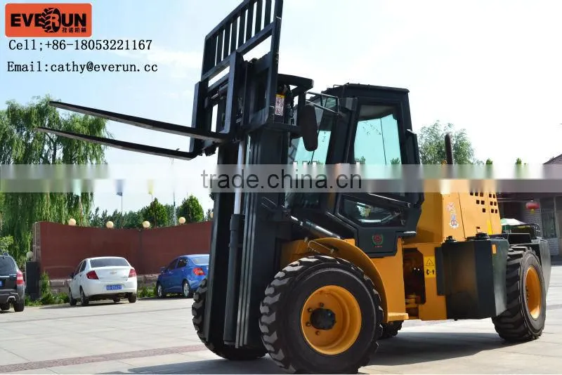 Everun ER3500 4WD Rough Terrain Forklift 3500kg with CE