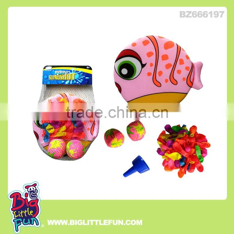 Splash ball,water balloon slingshot,plastic slingshot toy set
