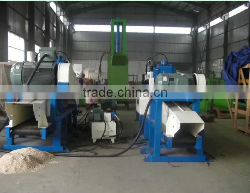 Wood sawdust making machine,Hydraulic system