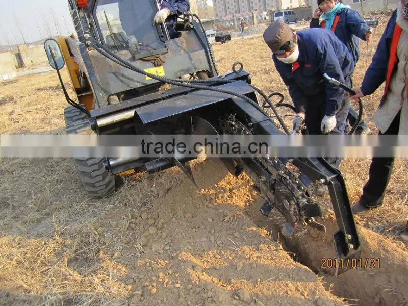 brand new chain trencher attachment for wheel loader