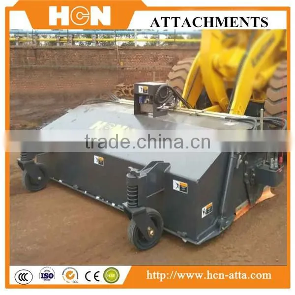 Hot HCN BM12 5T wheel loader pick up road sweeper