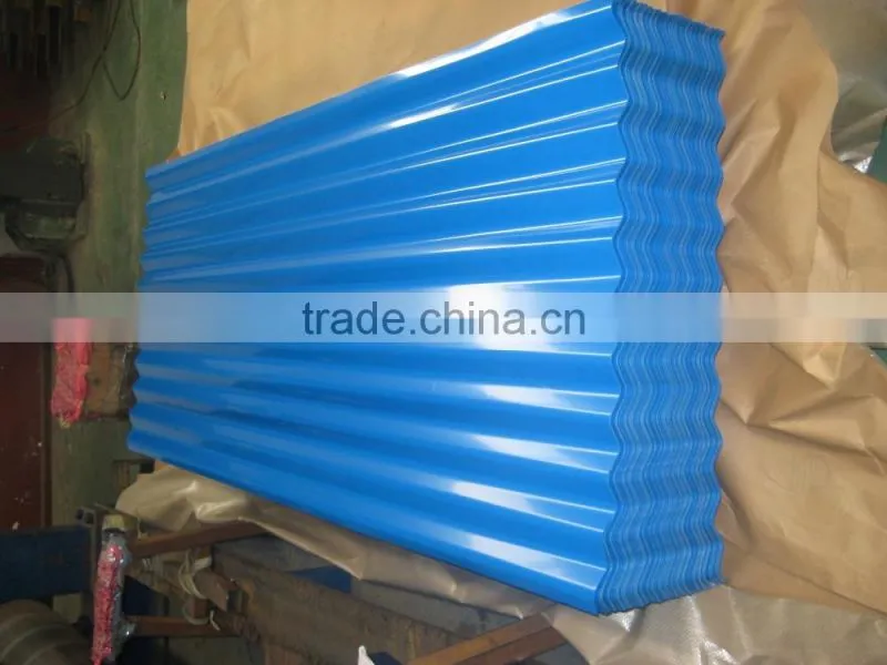 good price galvanized prepainted corrugated roof steel sheet
