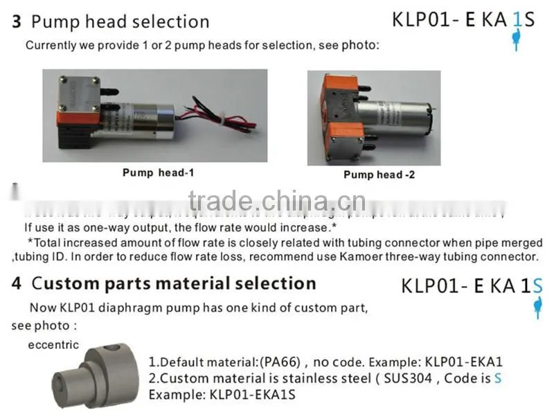 Suction Pump Medical KAMOER Pump for Fluid Technology