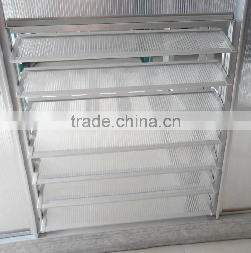 Widely used garden greenhouse portable staging with seed trays for sale HX56 series