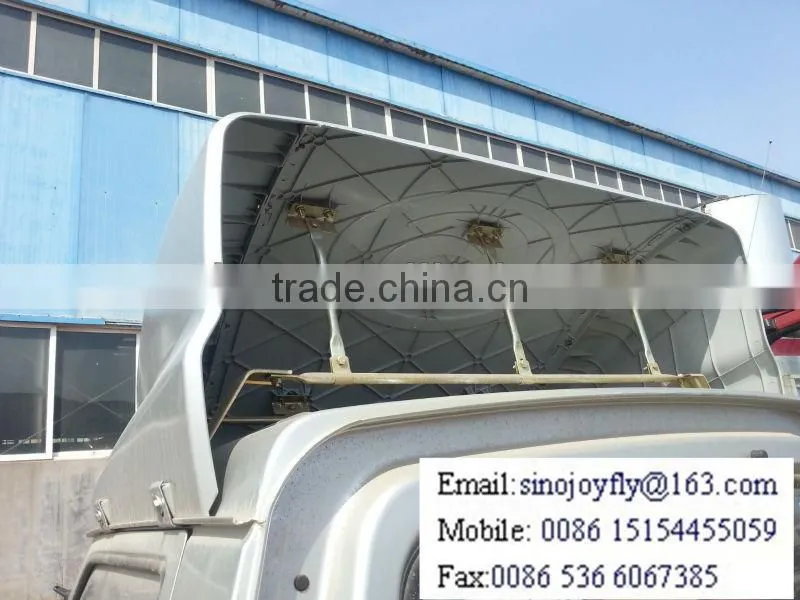 fiberglass isolated truck box in panels special vehical