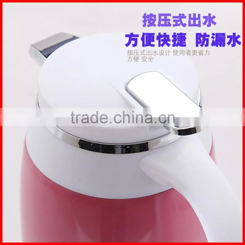 European Style Home Use Thermos Kettle Jug Thermos Flask Bottle With Glass Inner for Domr&Hotel