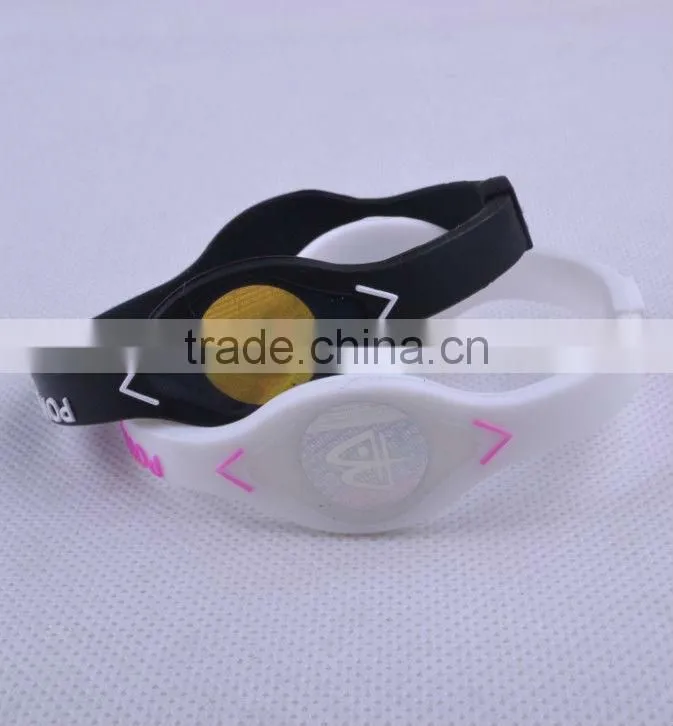Hot sale!!! Most special promotion gift energy silicon bracelet charms fashion bracelets 2013
