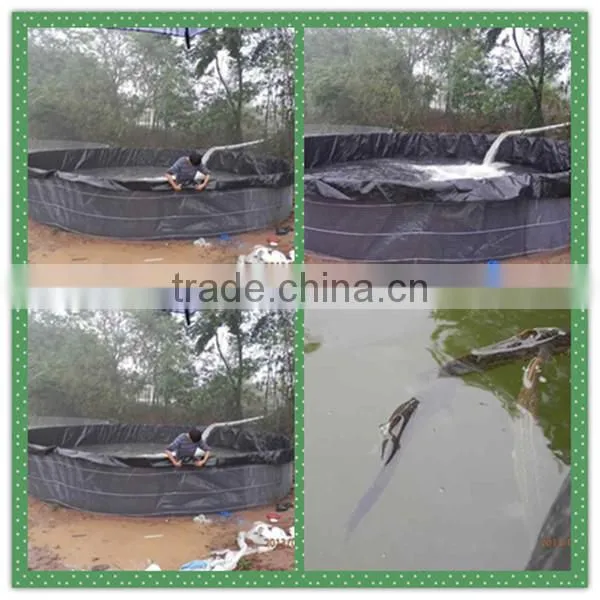 Heavy duty 2mm high density polythene plastic woven dam geomembrane/flexible UV resistance waterproof pool liner in Philippines