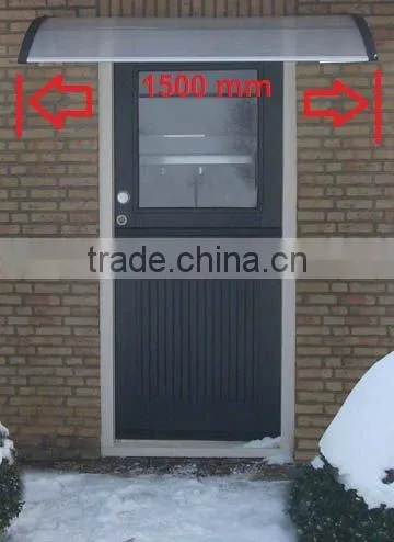 new product polycarbonate solid sheet awning for balcony