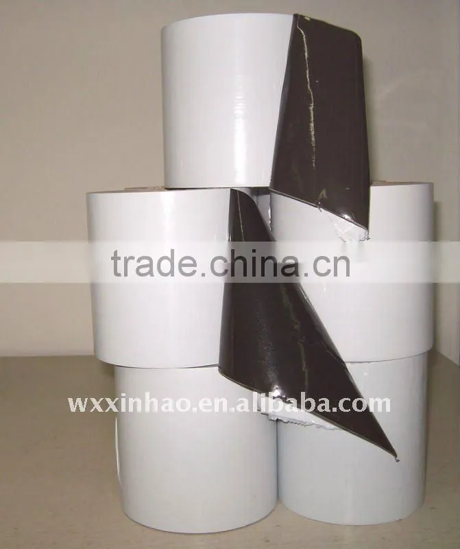 Black and white film for stainless steel