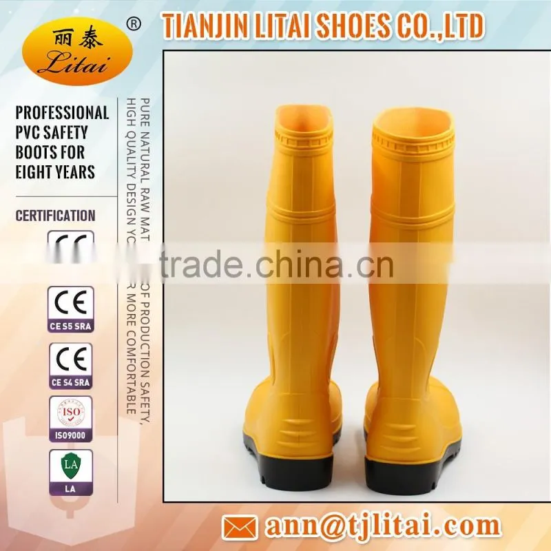 PVC safety boots,,rian boots,s4steel toe boots,
