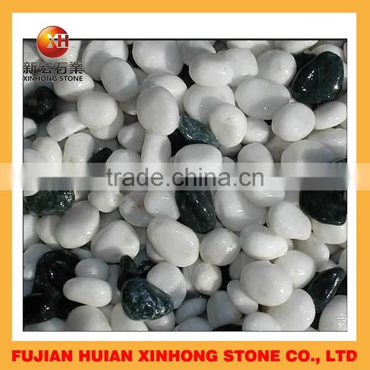 Top product! natural yellow pebble stone glow in the dark