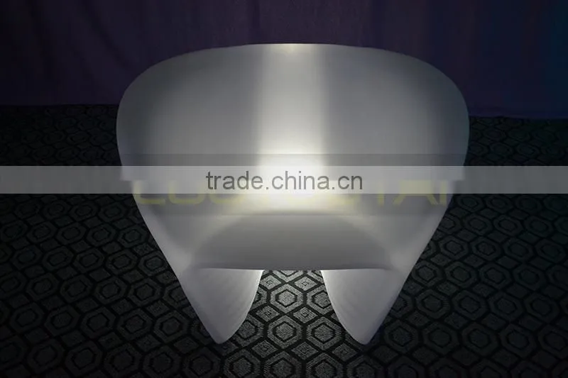 Vondom idea -- LED Conch chair/plastic LED light up chair with remote control 16 mix changeable colors