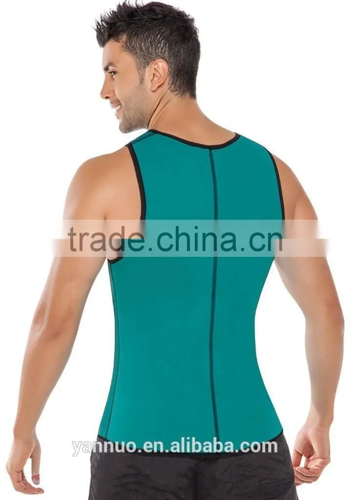 HOT SHAPERS neotex Both sides of the zipper abdomen fat burning vest body sculpting clothing
