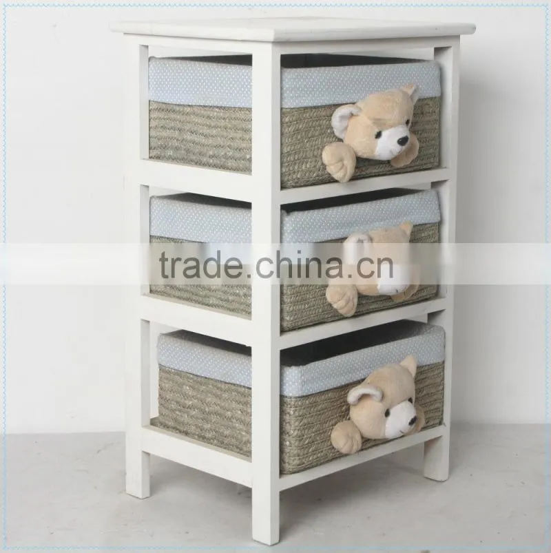 2015 FSC Factory Direct Price Best Selling antique chest of drawers living room cabinet