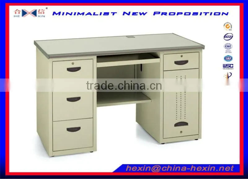 New style KD modern steel office desk,computer table,office table