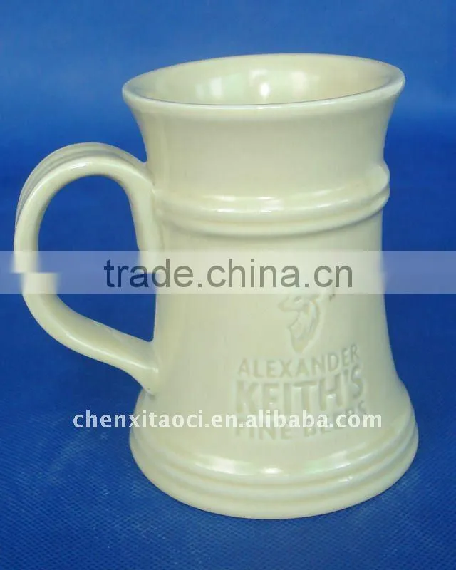 Ceramic music mug, music cup, musical coffee mug