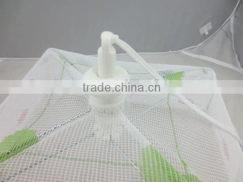 HIGH QUALITY folded food cover food umbrella with flower