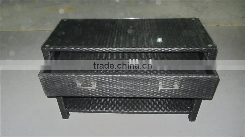 China Manufacturer Garden Outdoor Accessory Rattan Cabinet