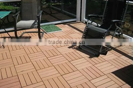 Recycled wpc material outdoor /indoor Wpc diy decking /flooring