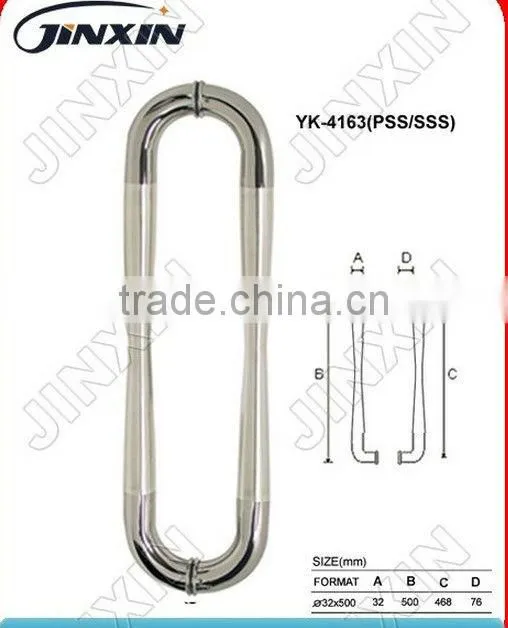 JINXIN pretty beautiful design mirror finished american style door handle