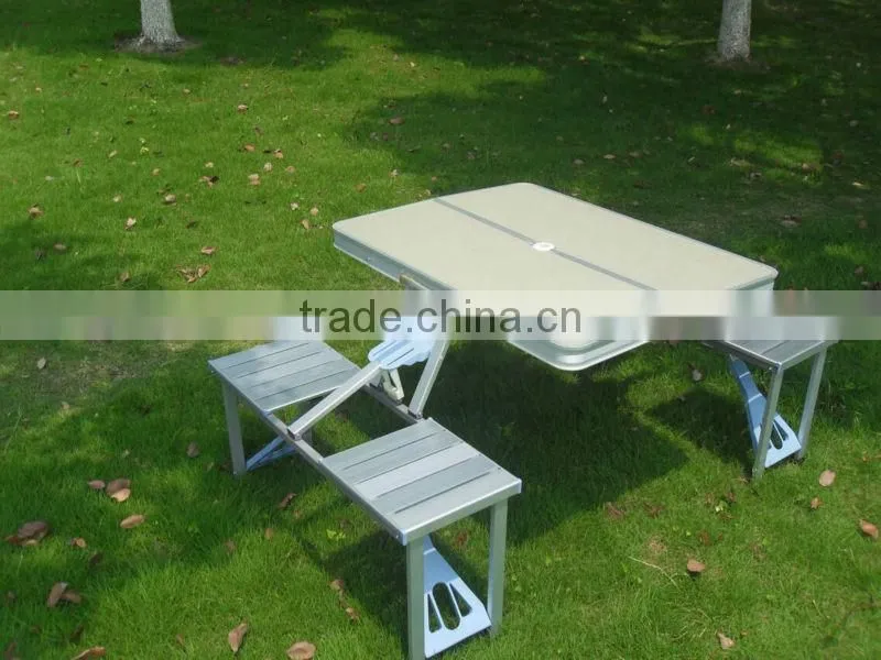 2014 New Lightweight Aluminum Folding Picnic Table