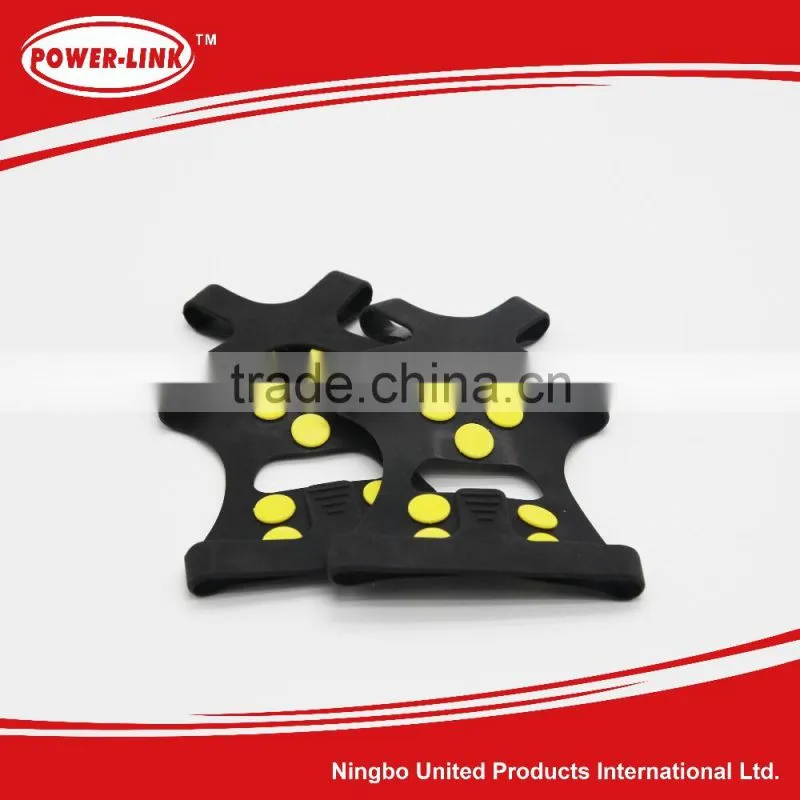 New Environmental rubber 10 nail black antiskid shoes covers