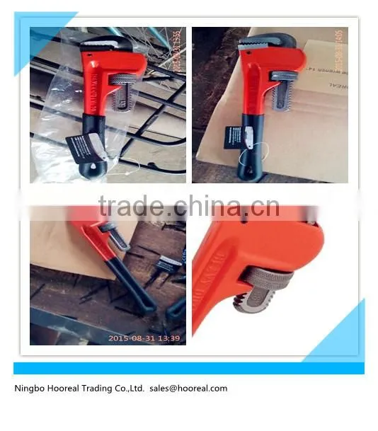 Heavy Duty Pipe Adjustable Stillson Plumbing Pipe Monkey Wrench,Tubing Tools,Hand Tools