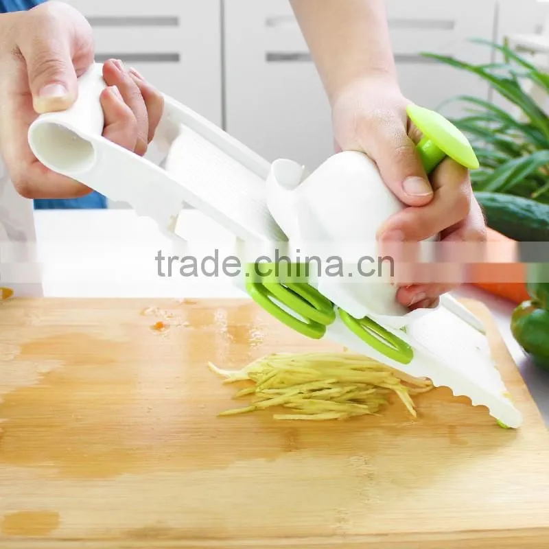 Cheap OEM 5 pcs Multi Vegetable Slicer and grater Chopper Kitchenware Set as seen on tv