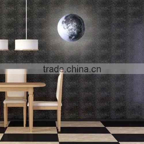 Novelty LED Healing Moon Wall Light Night Light With Remote Control