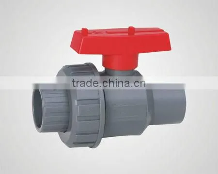 ASTM D2846 CPVC SINGLE UNION BALL VALVE