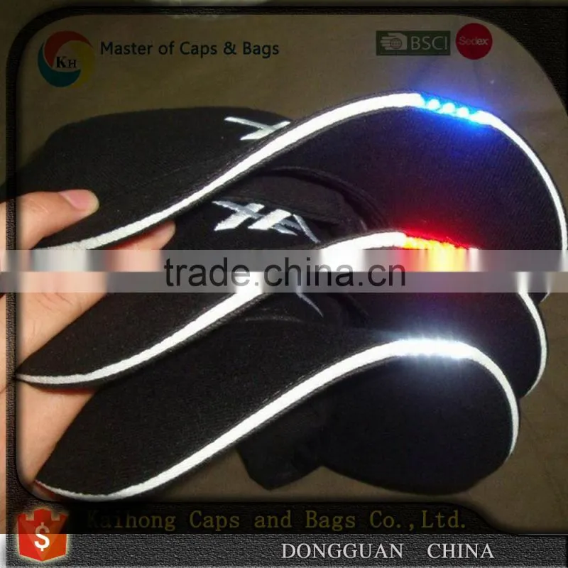 2015 Hot selling LED baseball cap with LED light hat