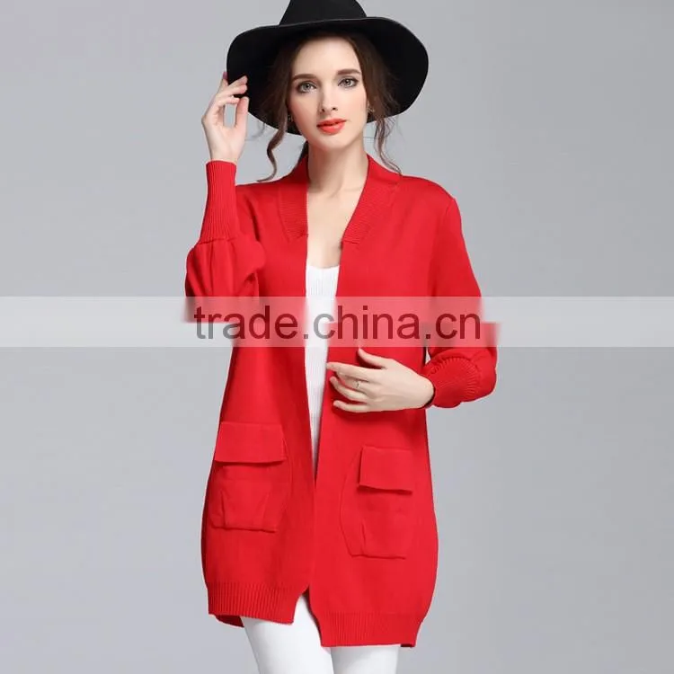 Latest fashion Winter cardigan new design girl sweater