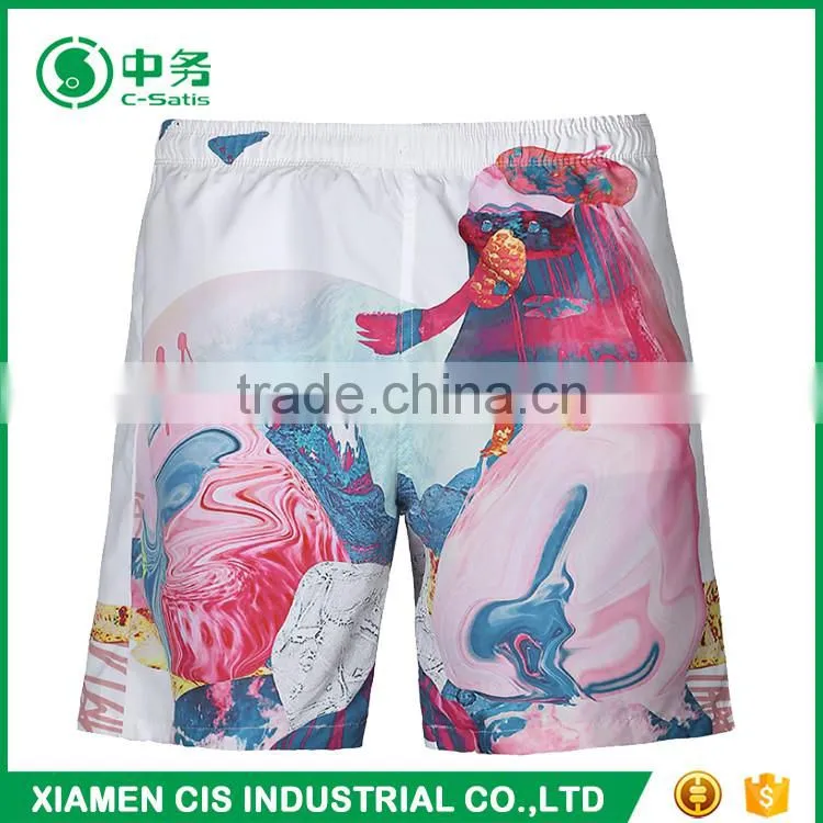 2017 High Quality Plus Size Mens Print Beach Shorts on Sale