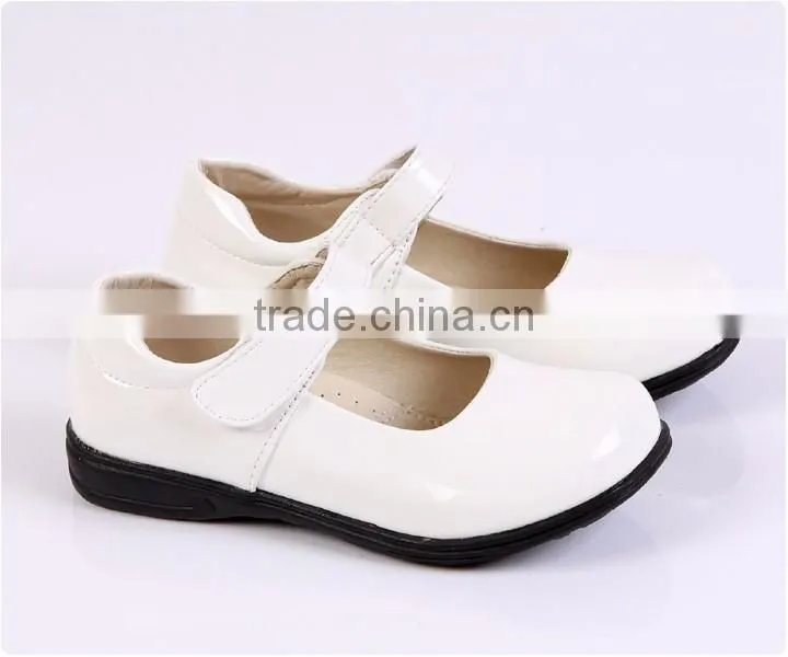 Juqian Special occasions slip on best white student shoes for Primary school