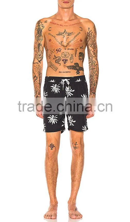 2017sexy men swimming printed short man beachwear swim string short