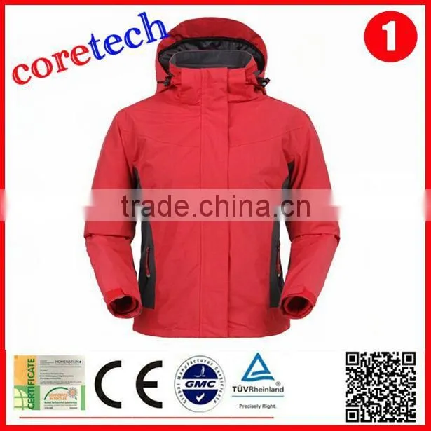 Waterproof breathable mens ski jacket factory
