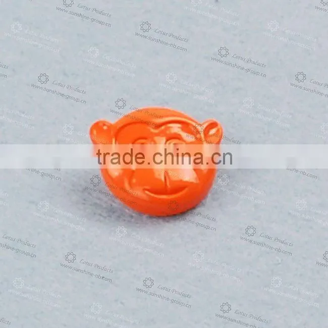 Chrysanthemum Garment Accessories Buttons Red Star Shaped