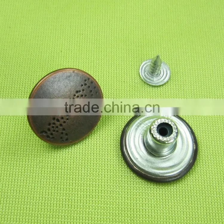 STEEL JEAN BUTTON