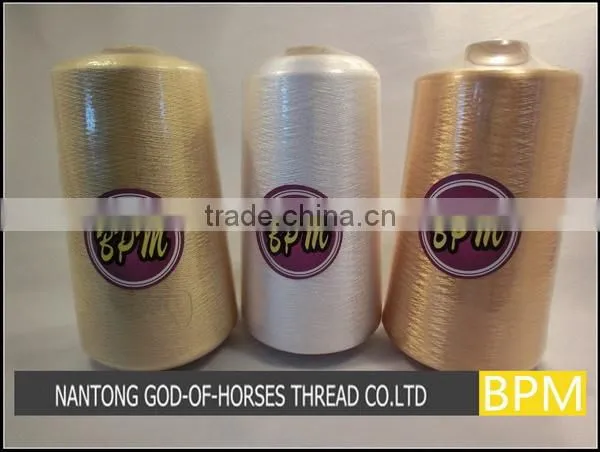 custom-made silver mh-type rayon sewing yarn 40/1