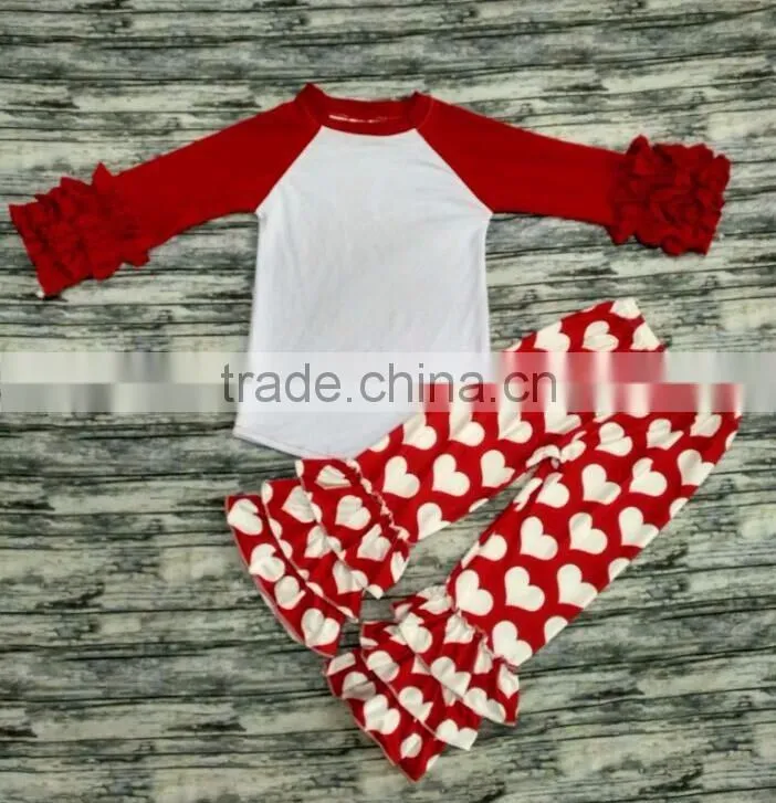 2017 New arrival cute Halloween party clothing for girls design Kids toddler girl clothing sets