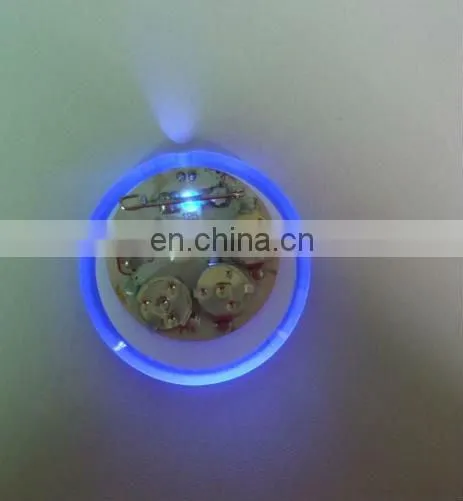 bottle cap/Christianity led flash item pin with cap shape