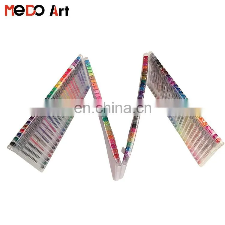 Factory Free Sample Colored Gel Pen Set 100 for Artistic Creation