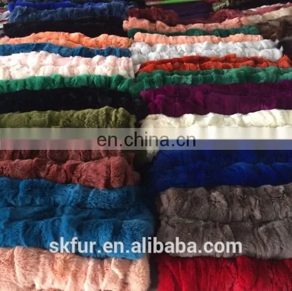 Factory direct supply softtextile rabbit fur blanket