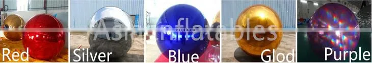 Decorative Wedding Party Advertisement Large Inflatable Mirror Ball