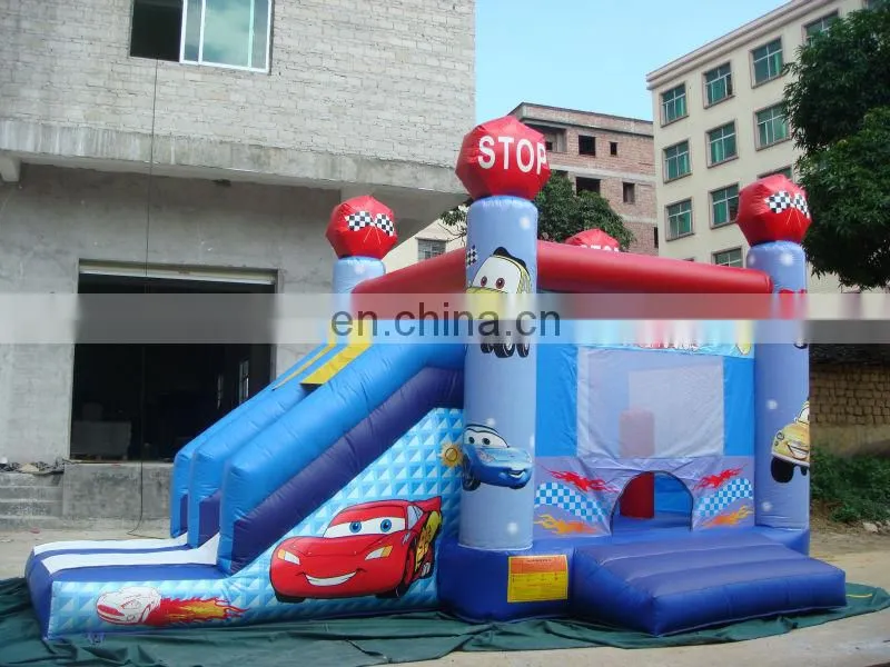 inflatable dry slide combo