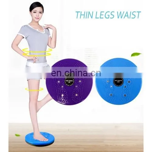 dropshipping Aerobic Exercise Fitness Magnet Wriggling Waist Disk Twist Board, Size: 25*3cm(Blue)